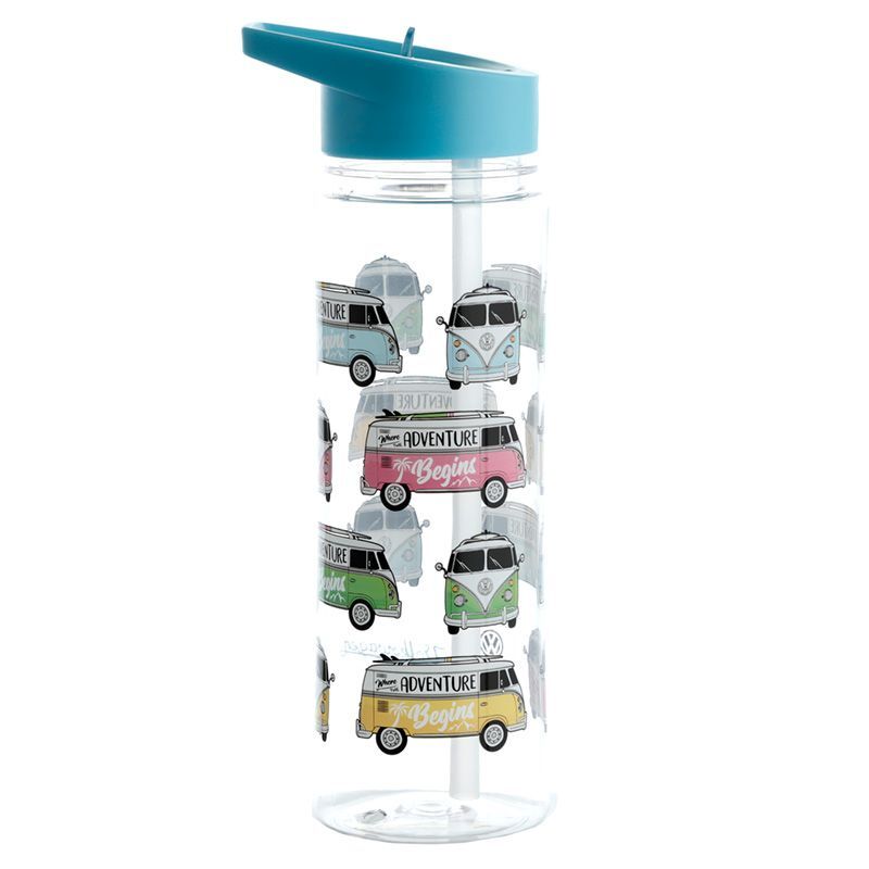 5055071775017 - Trinkflasche aus verstärktem Kunststoff SK Ecozen- Volkswagen Van Bus Combi VW T1 Surf Adventure 5055071775017 - Trinkflasche aus verstärktem Kunststoff SK Ecozen- Volkswagen Van Bus Combi VW T1 Surf Adventure