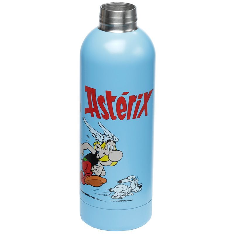 5055071777042 - Isolierte Trinkflasche aus blauem Edelstahl Astérix & Obélix