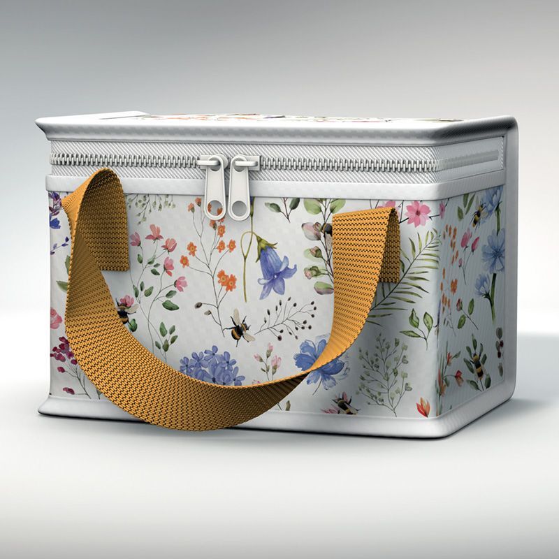 5055071784996 - Isothermische Essenstasche aus recyceltem Kunststoff RPET Reusable The Nectar Meadows