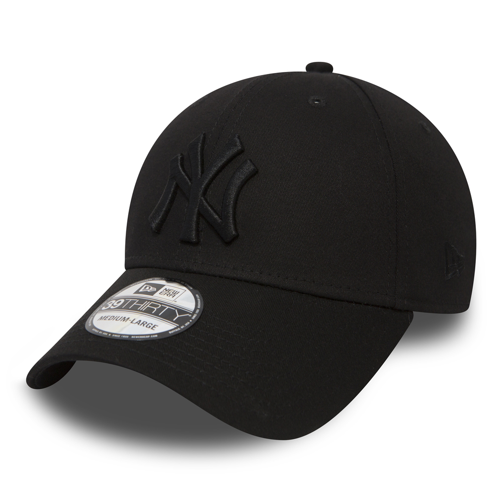 5055259604931 - New Era 39Thirty League Cap - NY YANKEES - Black Black 5055259604931 - New Era 39Thirty League Cap - NY YANKEES - Black Black