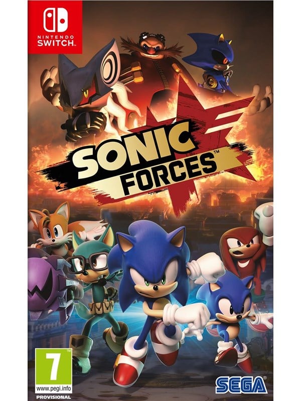 5055277041176 - Sonic Forces (Code in a Box) - Nintendo Switch - Action - PEGI 7