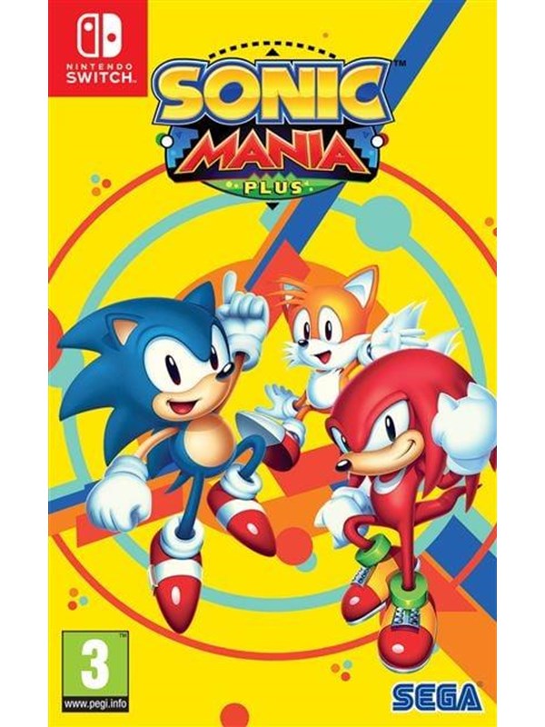 5055277041497 - Sonic Mania Plus (Code in a Box) - Nintendo Switch - Platformer - PEGI 3