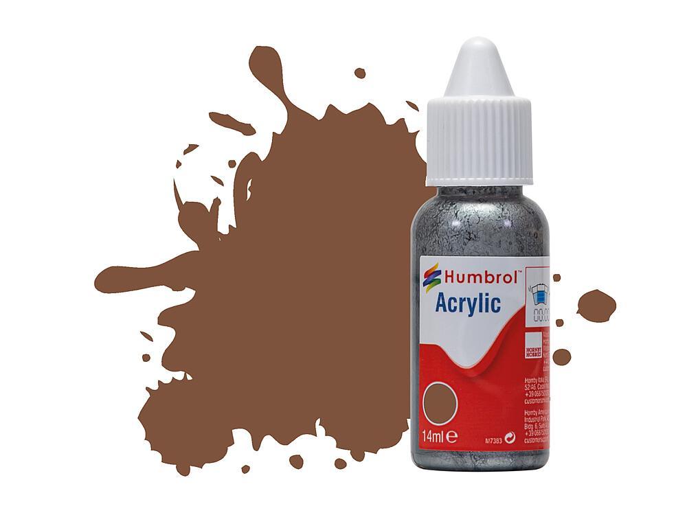 5055286679759 - No 186 Brown - Matt  - Acrylic - 14 ml