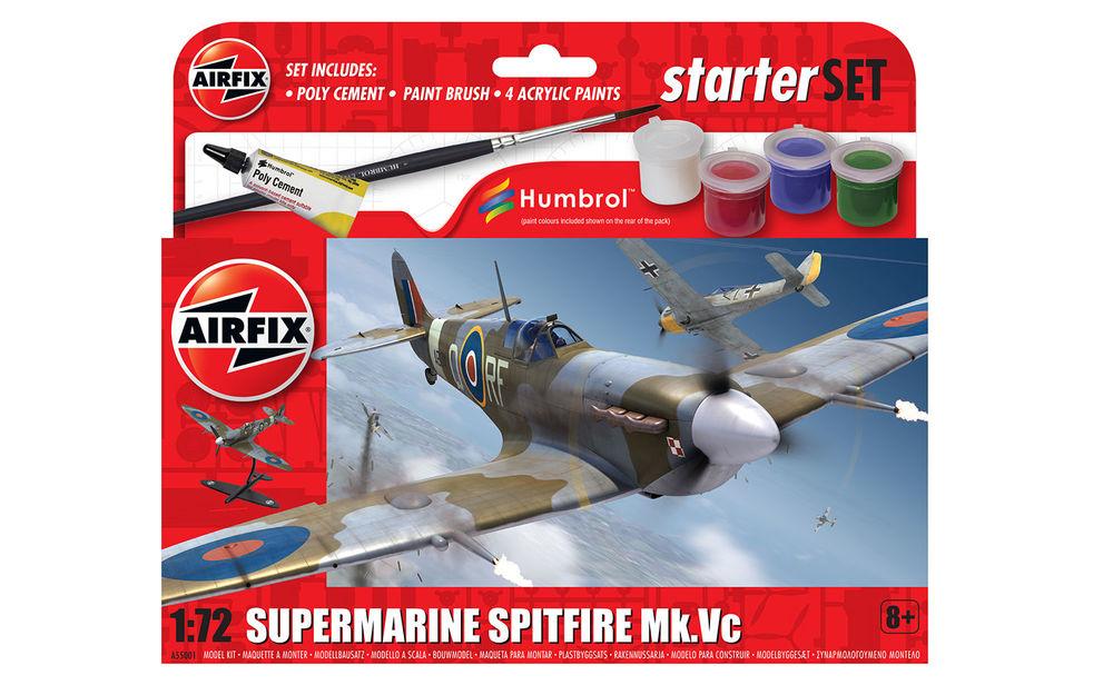 5055286680762 - Supermarine Spitfire MkVc - Small Beginners Set