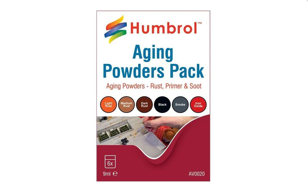 5055286704529 - Aging powders - Mixed pack - 6 x 9ml