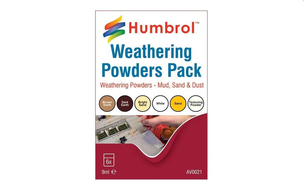 5055286704543 - Weathering powders - Mixed pack - 6 x 9ml