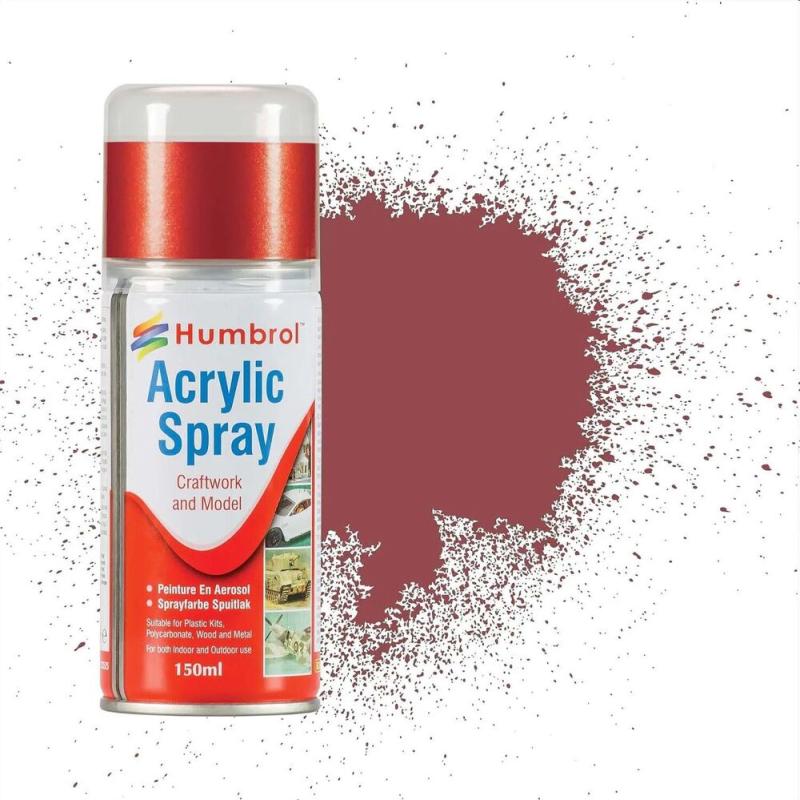 5055286708169 - Acryl-Spray No 73 Matt Wine red Oxide 150 ml