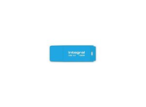 5055288432925 - 128GB USB30 drive neon blue up to R-120 W-30 mbs USB-Stick usb Typ-A 32 Gen 1 (31 Gen 1) Blau - Integral