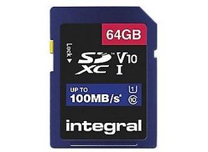 5055288441262 - Integral SDXC Flash-Speicherkarte V10 64 GB