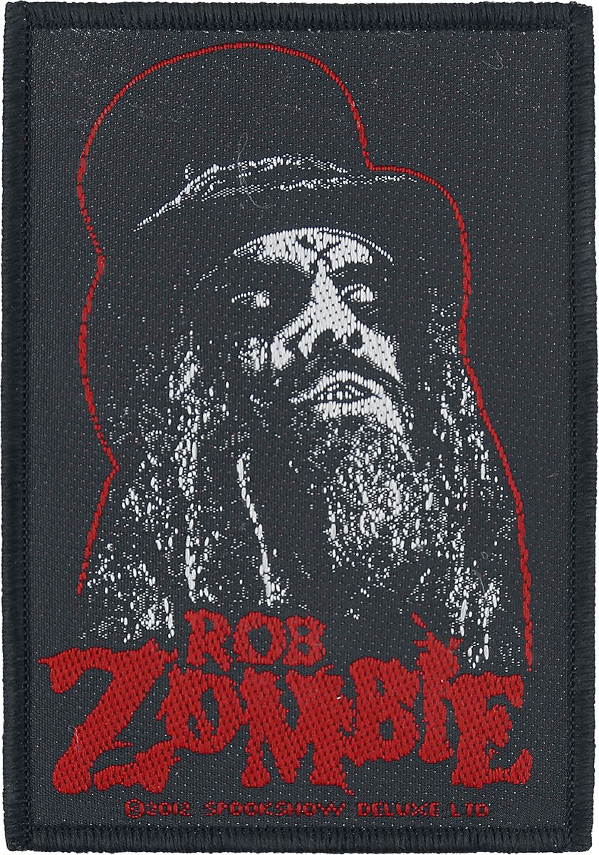 5055339734084 - Spookshow Patch schwarz rot weiß