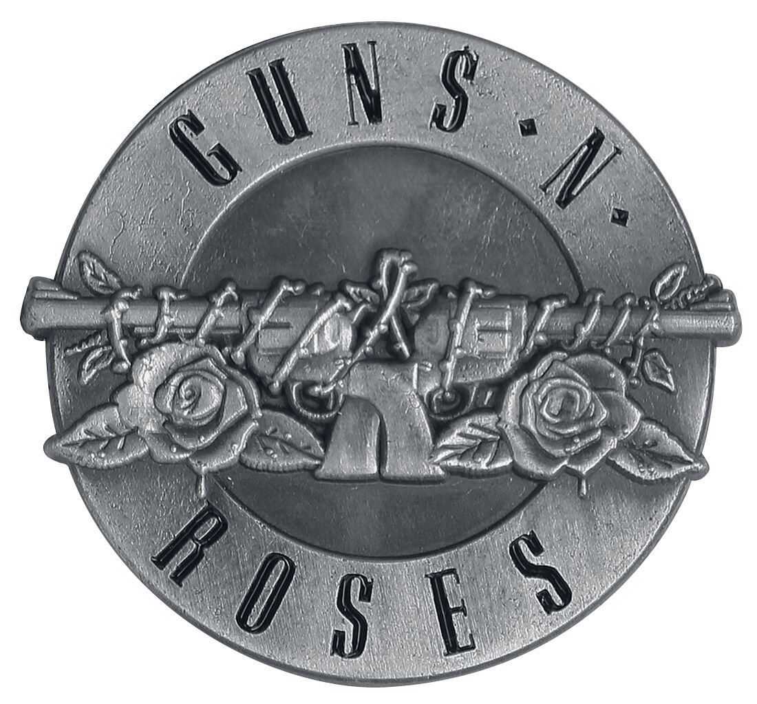 5055339787295 - Guns N Roses Bullet Logo Pin grau