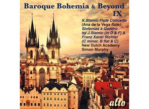 5055354414763 - Baroque Bohemia & Beyond Vol 9 - Ana de la Vega Murphy Trondheim Soloists (CD)