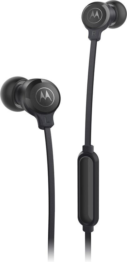 5055374710814 - Sound In-Ear-Kopfhörer 3-S - mit Kabel - Integriertes Mikrofon - Schwarz - Lose Ohrstöpsel in S-M-L