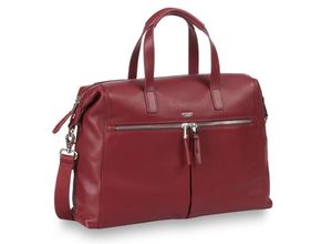 5055385427701 - KNOMO Mayfair Luxe Audley Aktentasche 14 Zoll 120-101-burgundy