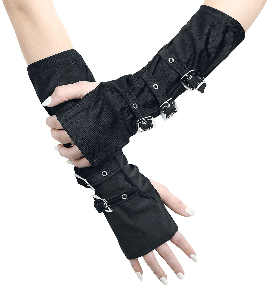 5055419618198 - Buckle Gloves Stulpen schwarz