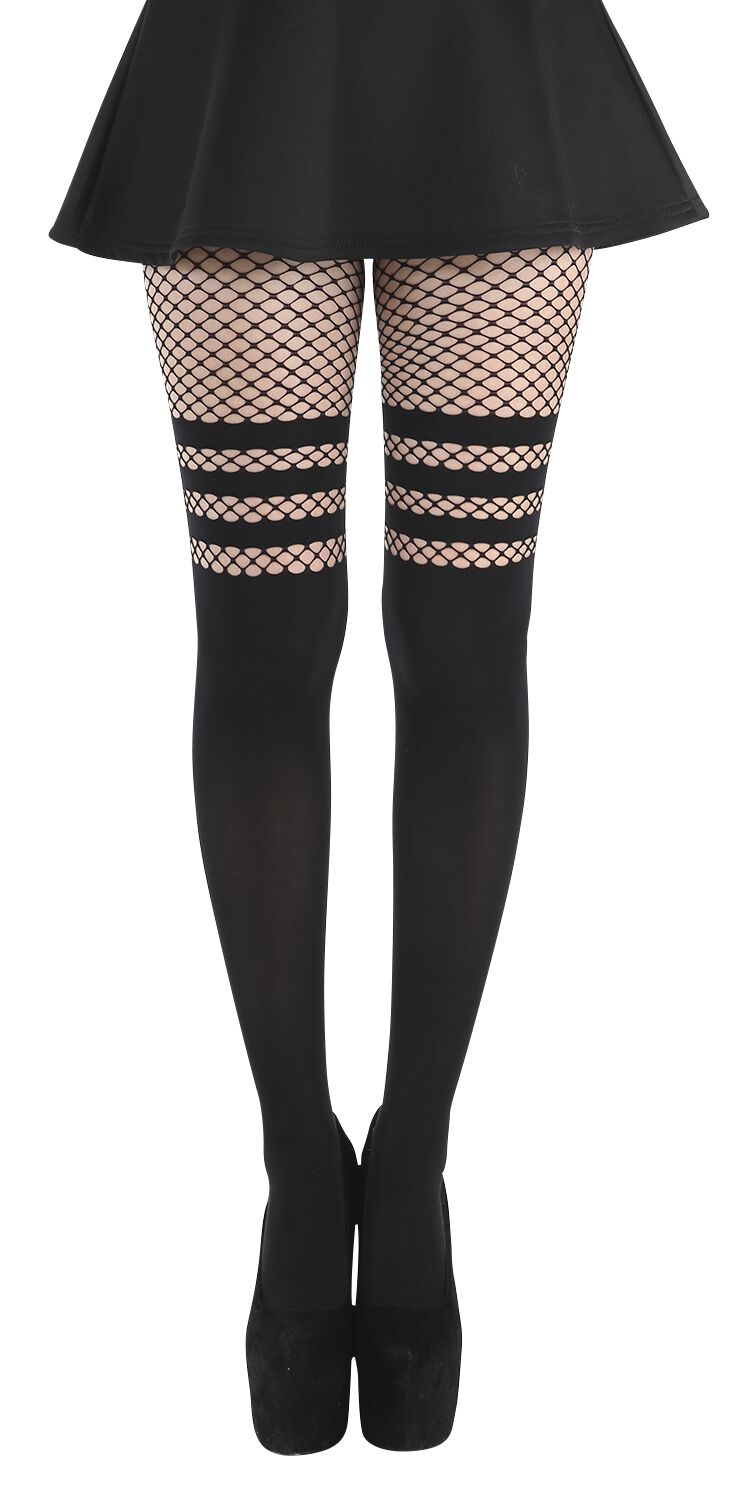 5055419663457 - Fishnet Strumpfhose schwarz in Standard