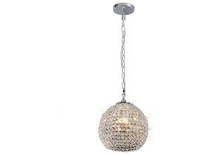 5055487402798 - Inspired Lighting - Inspired Diyas - Ava - Deckenanhänger 4 Licht poliert Chrom Kristall