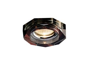 5055487408165 - Inspired Lighting - Inspired Diyas - Crystal Downlights - Einbauleuchte Downlight Deep Hexagonal Rim Only Purple Benötigt 100035310 um den