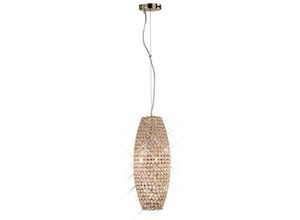 5055487409261 - Inspired Lighting - Inspired Diyas - Kos - Deckenanhänger 4 Light French Gold Kristall