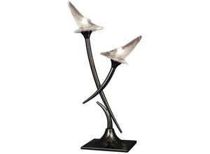 5055498601050 - Inspired Lighting - Inspired Mantra Flavia Tischlampe 2-flammig G9 Schwarzchrom