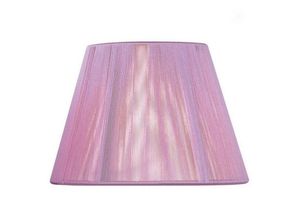 5055498606673 - Inspired Lighting - Inspired Mantra - Silk String - String Shade Lilac Pink 190 300 mm x 195 mm