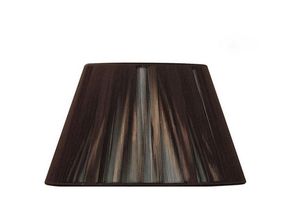 5055498606727 - Inspired Lighting - Inspired Mantra - Silk String - String Shade Dark Brown 250 400 mm x 250 mm