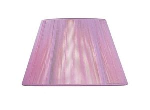 5055498606765 - Inspired Lighting - Inspired Mantra - Silk String - String Shade Lilac Pink 250 400 mm x 250 mm