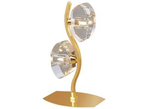 5055498608424 - Inspired Lighting - Inspired Mantra Alfa Tischlampe 2 Licht G9 Französisch Gold