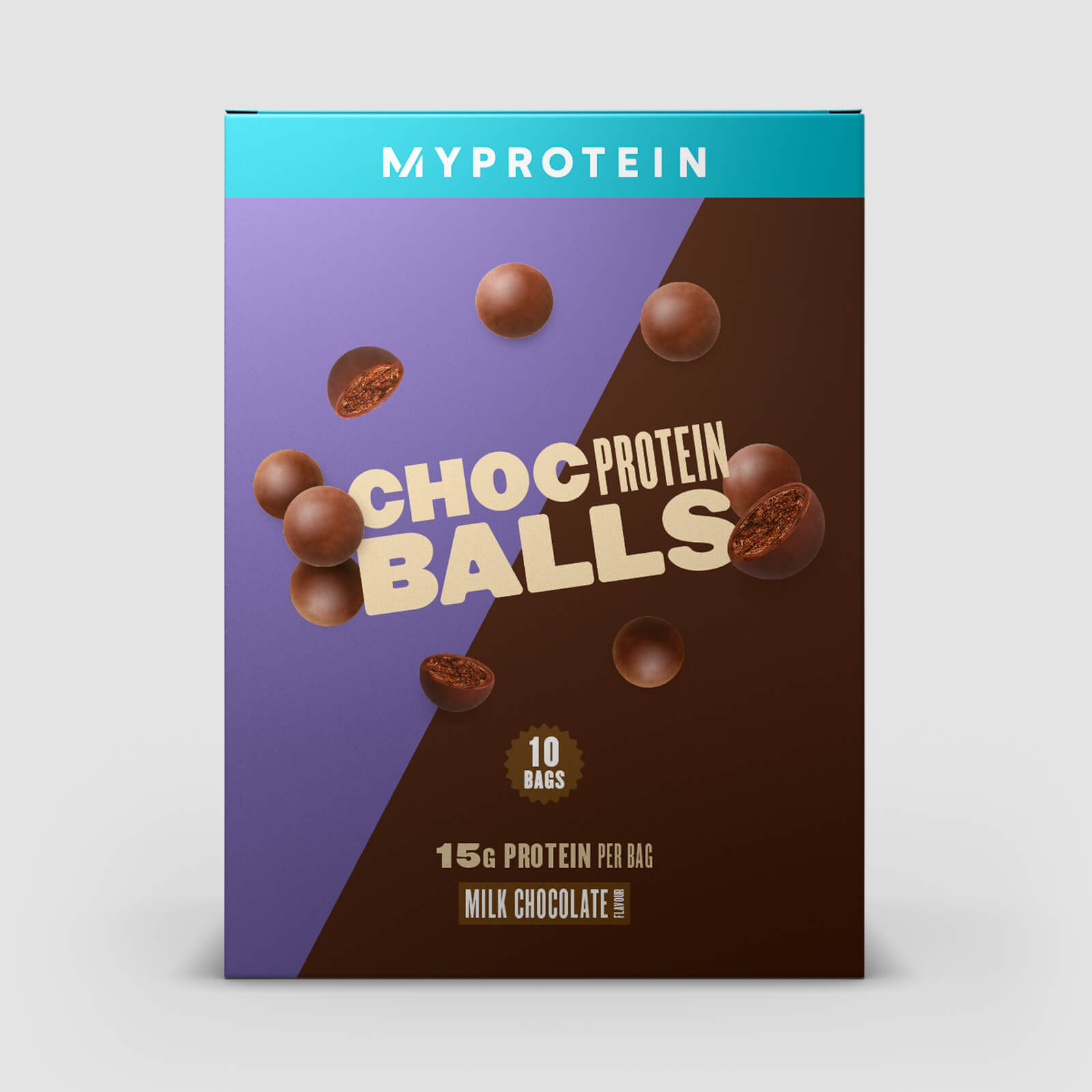 5055534338360 - Choc Protein Balls - 10x35g - Schokolade