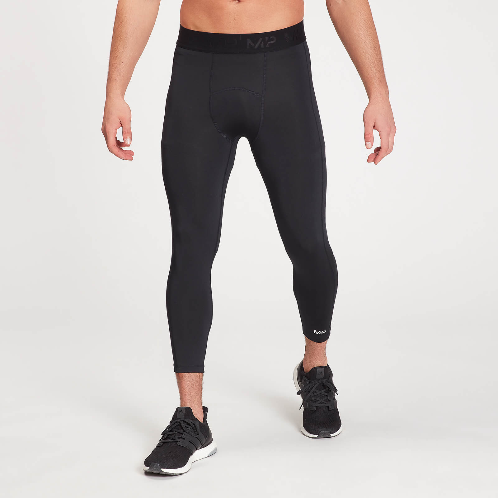 5055534361979 - Herren Essentials Training 3 4 Leggings Baselayer - Schwarz - XS