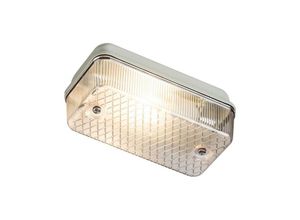 5055559104186 - Schott mit klarem prismatischem Diffusor und Aluminiumbasis 230 v IP65 100 w - Knightsbridge