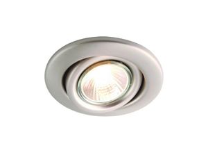 5055559130703 - Knightsbridge - GU10 Messing Einbau-Downlight 230V 50W max