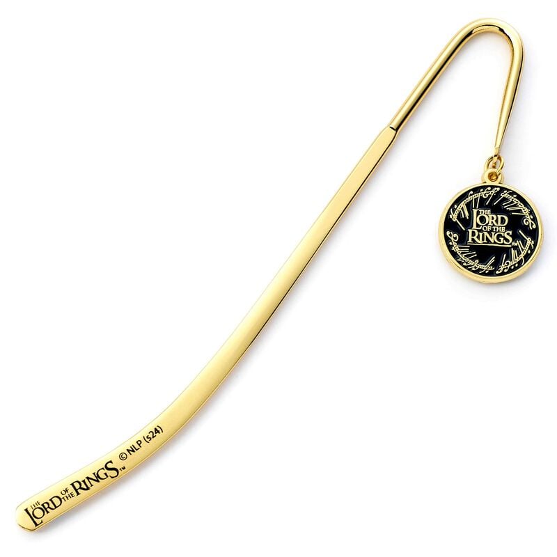 5055583452123 - The Lord Of The Rings Logo Lesezeichen Bürozubehör goldfarben 5055583452123 - The Lord Of The Rings Logo Lesezeichen Bürozubehör goldfarben