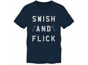 5055756865101 - Harry Potter T-Shirt - Swish and Flick - Größe XL