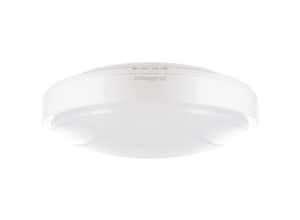 5055788210726 - Integral Led Lighting - Integral - led Flush Deckenleuchte Schott 24W 4000K 1750lm IK09 Mattweiß IP44