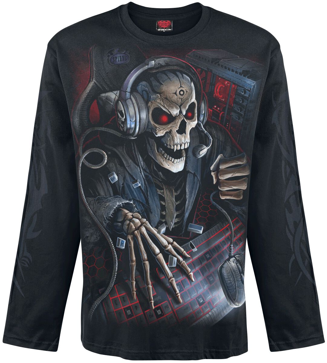 5055800659489 - PC Gamer Langarmshirt schwarz in XL