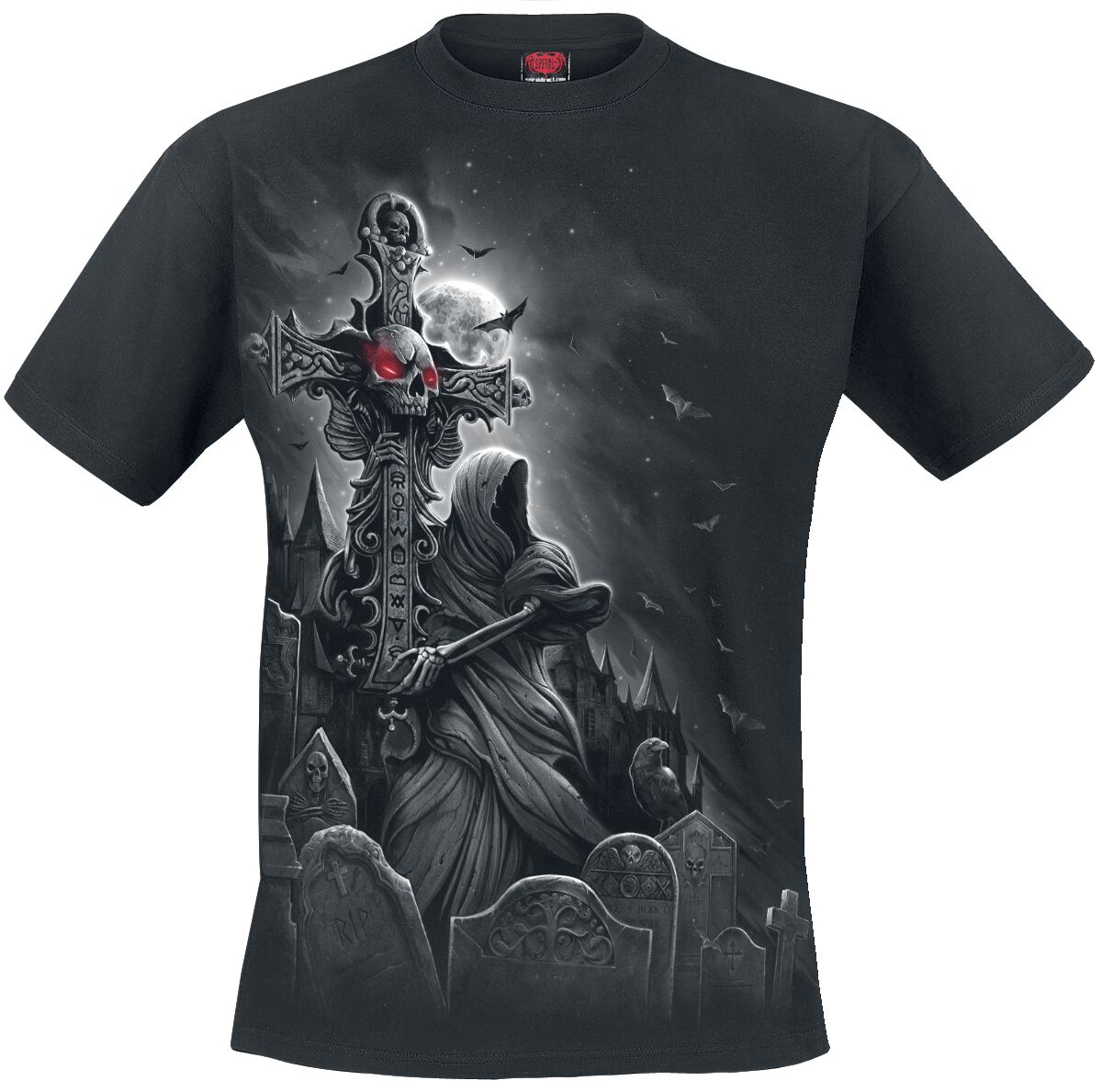 5055800665855 - Grave Walker T-Shirt schwarz in S 5055800665855 - Grave Walker T-Shirt schwarz in S