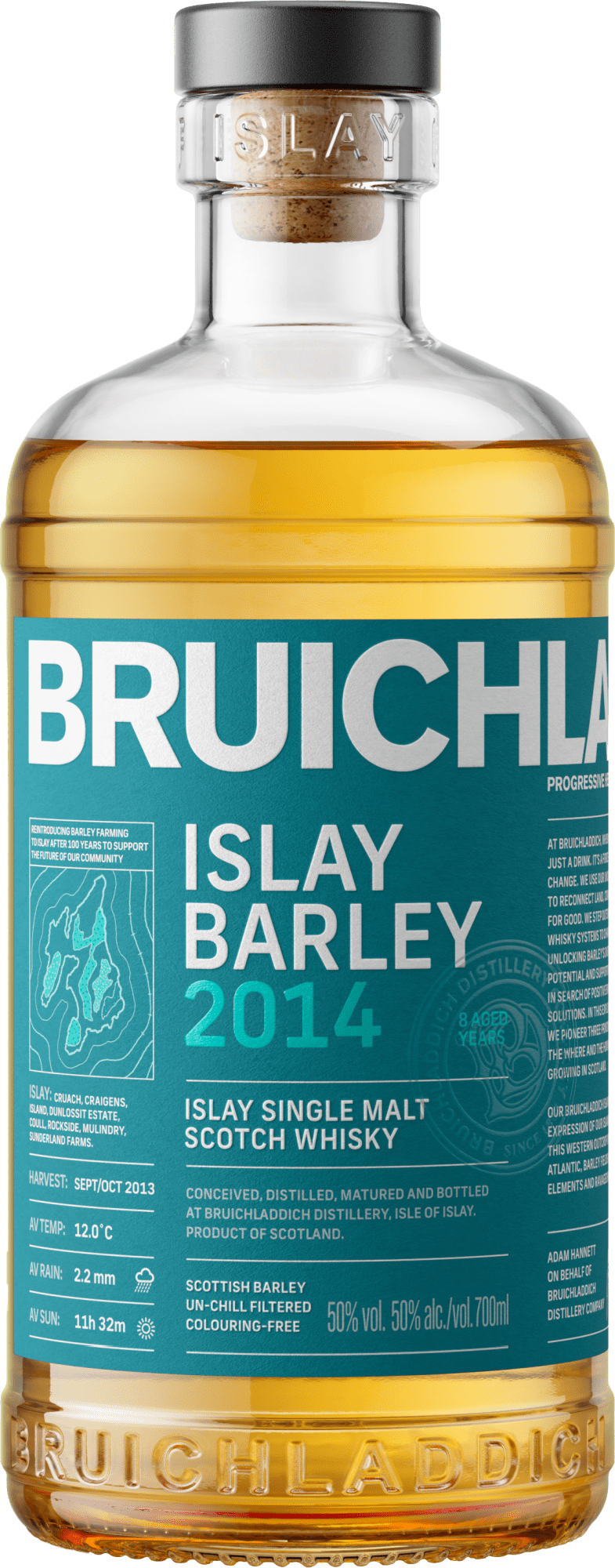 5055807417129 - 2014 Bruichladdich Islay Barley Single Malt Scotch Whisky