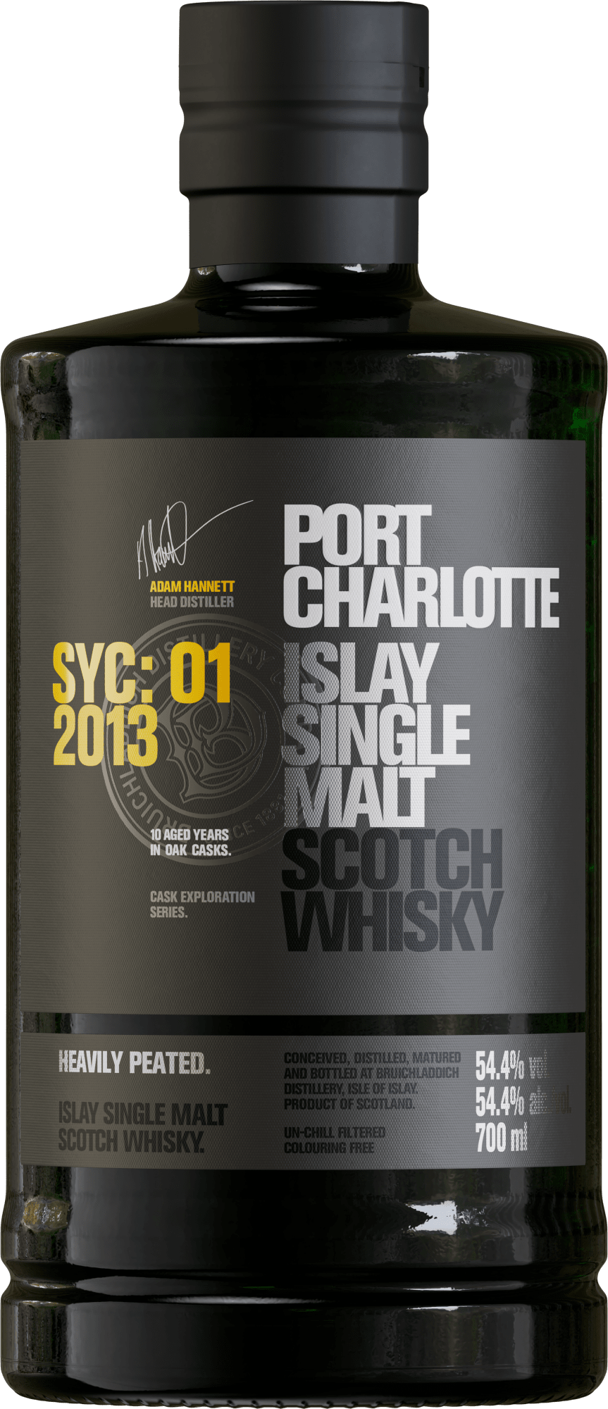 5055807418775 - 2013 Port Charlotte »SYC01« Islay Single Malt Scotch Whisky