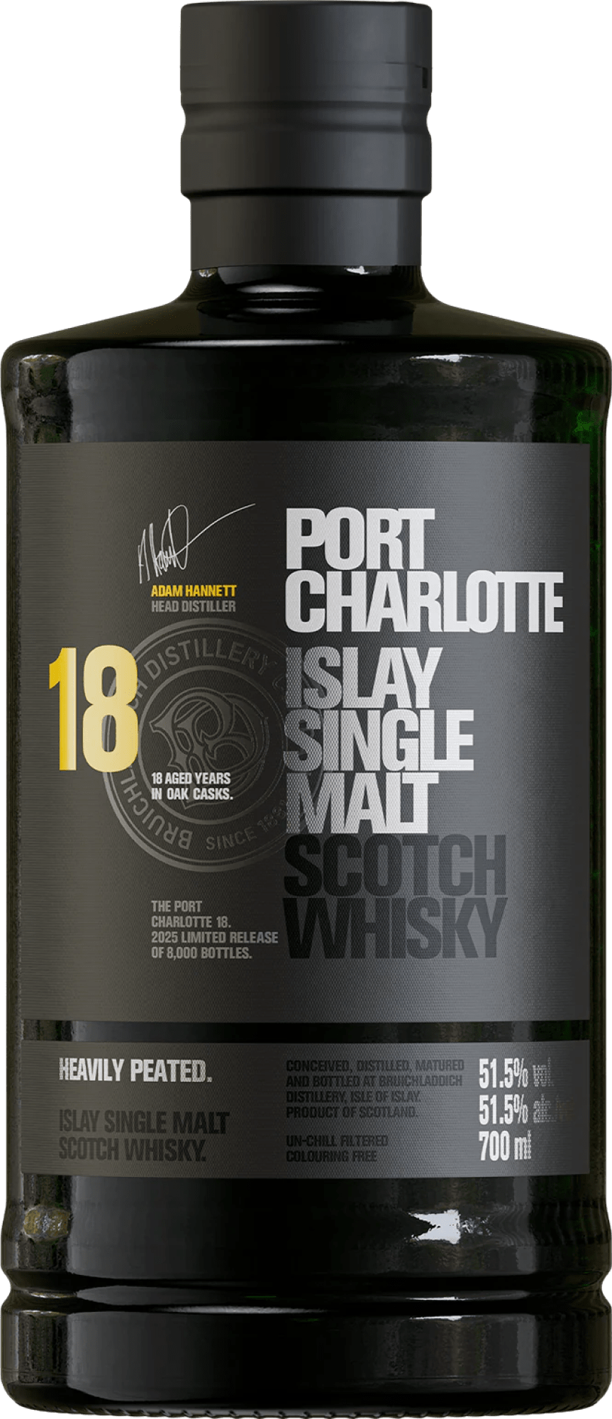 5055807419765 - Port Charlotte 18 Year Old Islay Single Malt Scotch Whisky