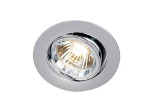 5055832930495 - Knightsbridge GU10 Chrom Einbau-Twist & Lock Downlight 230V