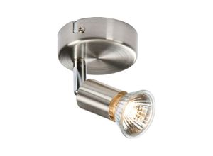 5055832956754 - Knightsbridge - Single Spotlight - Gebürstetes Chrom 230V GU10