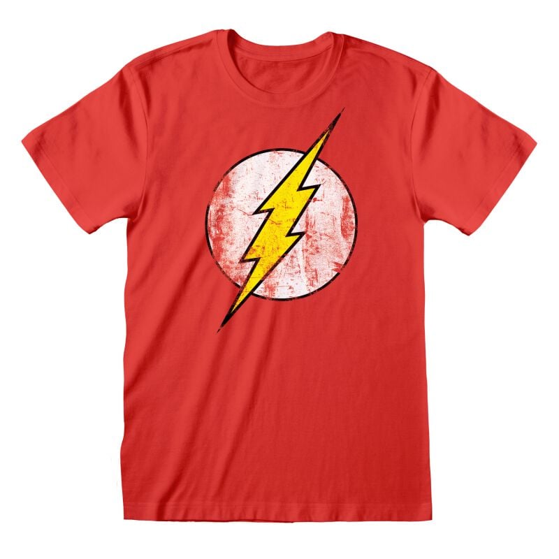 5055910334313 - Flash - Logo T-Shirt rot in S