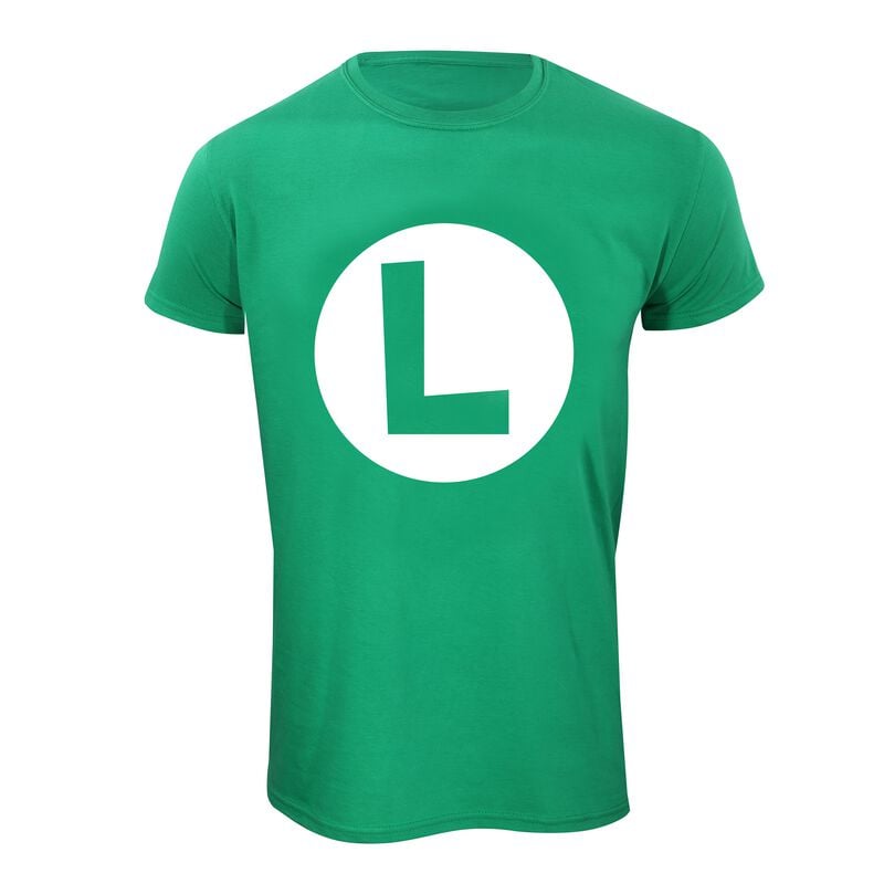 5055910354120 - Luigi Badge T-Shirt grün in S