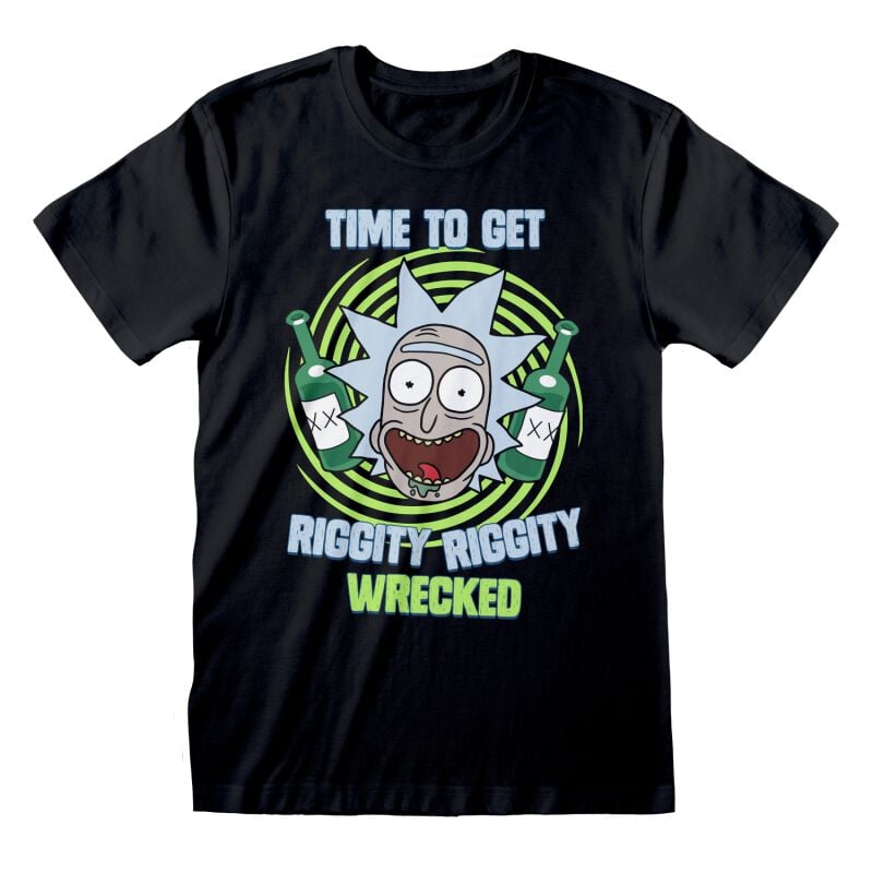 5055910354915 - Riggity Wrecked T-Shirt schwarz in S