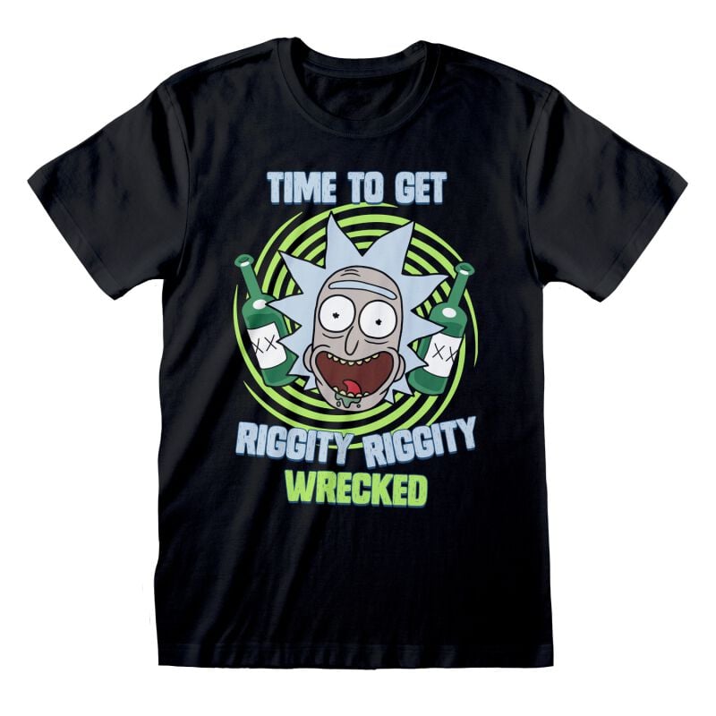 5055910354946 - Riggity Wrecked T-Shirt schwarz in XL 5055910354946 - Riggity Wrecked T-Shirt schwarz in XL