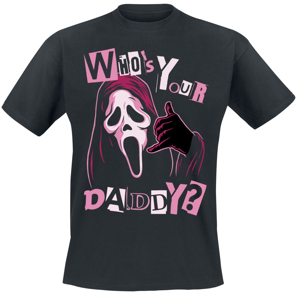 5055917647737 - Ghostface - Who`s Your Daddy? T-Shirt schwarz in S