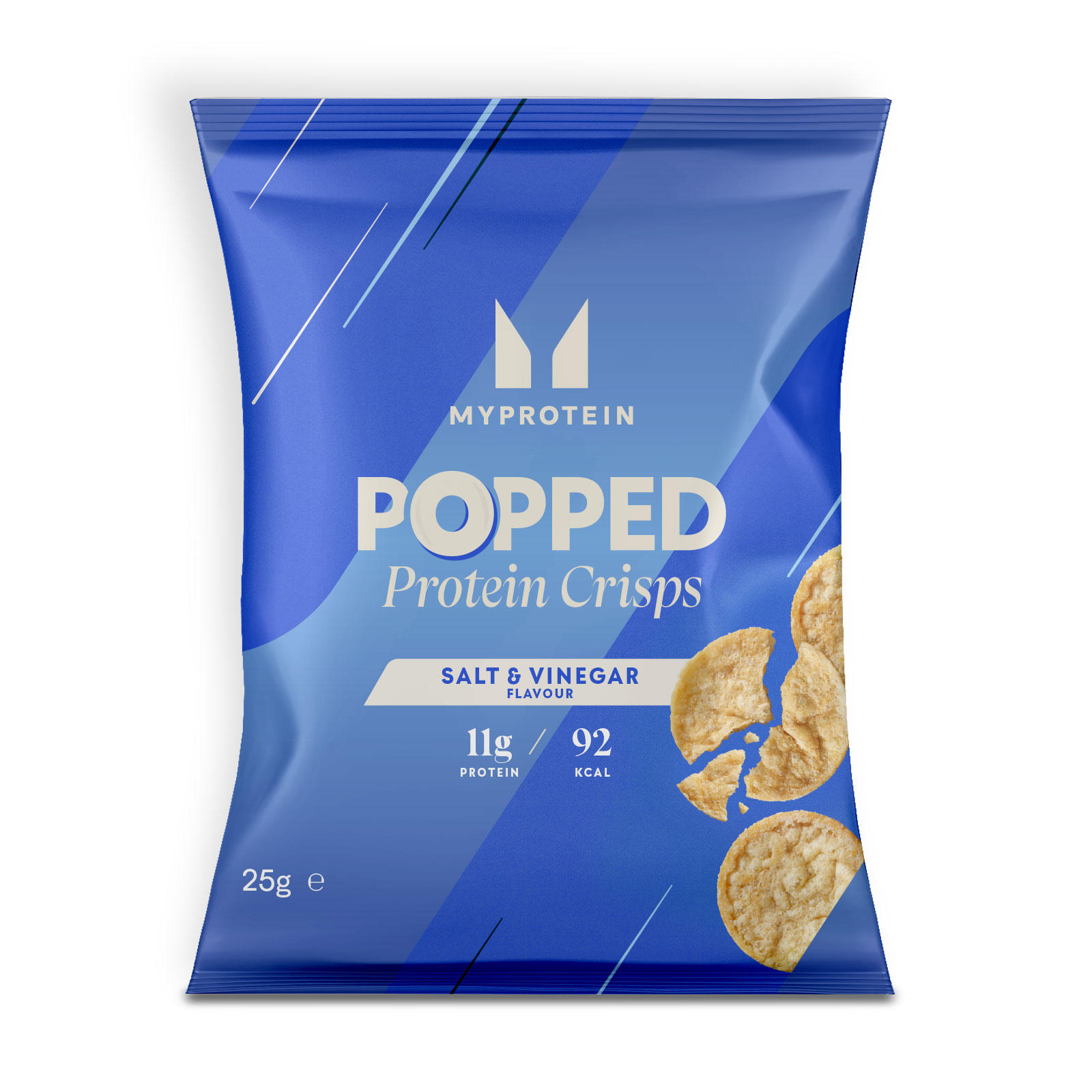 5055936830615 - Gepuffte Protein Crisps - Salz & Essig