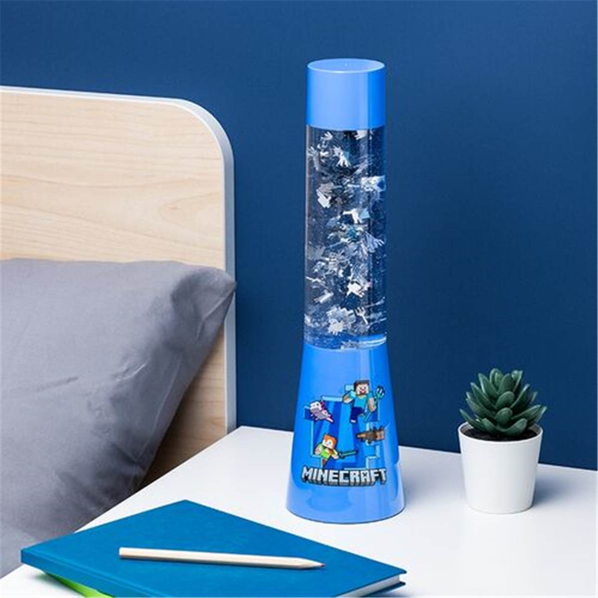 5055964792558 - Paladone - Minecraft Plastic Flow Lamp 33cm - Leuchten 5055964792558 - Paladone - Minecraft Plastic Flow Lamp 33cm - Leuchten