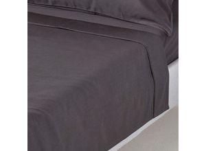 5055967400764 - Bettlaken anthrazit Fadendichte 1000 240 x 275 cm - Anthrazit - Homescapes